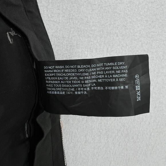 THEORY Demitria Pants Womens 0 Brown Black Plaid Wool Flare Leg Mid Rise Stretch - Picture 12 of 16